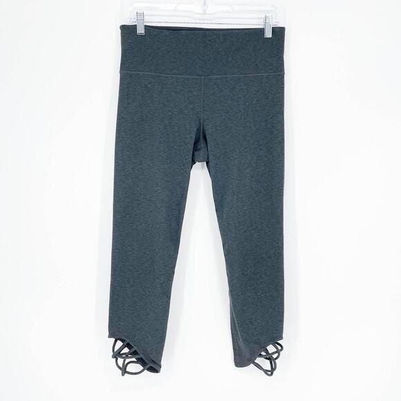 Joy Lab Cropped Gray Legging Size Large - Picture 1 of 6
